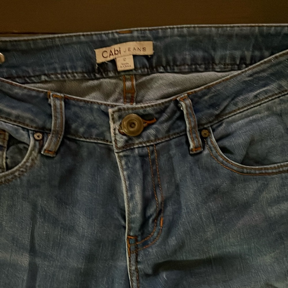 Cani size 2 blue jeans straight/skinny
